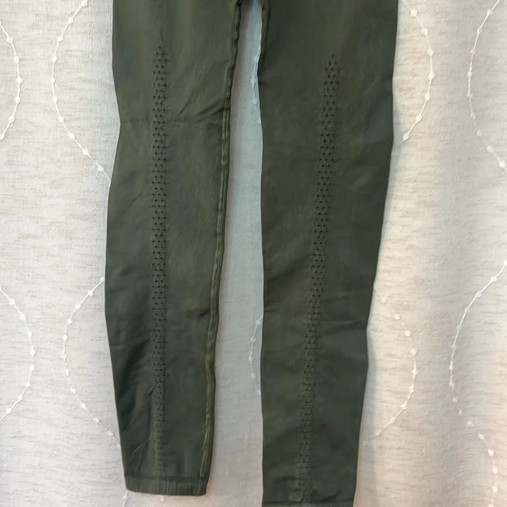 fp Movement by Free People Cropped Active  Olive Green Leggings size XS - Picture 5 of 5
